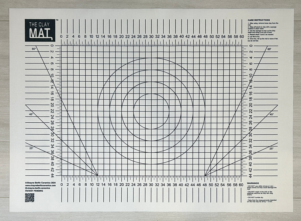 The Clay Mat™ | Shayne Berlin Ceramics