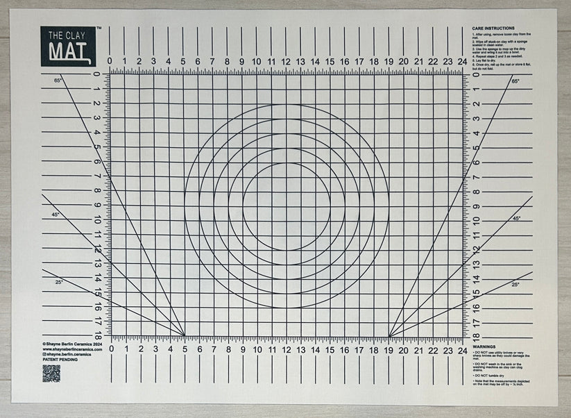 The Clay Mat™ | Shayne Berlin Ceramics